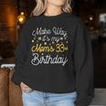 33 歳 母の誕生日 It's My Mom's 33Rd Birthday 長袖tシャツ レディーススウェットシャツ 面白い贈り物