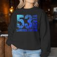 53歳 男性 ギフト 53歳 誕生日プレゼント 女性用 レディーススウェットシャツ 面白い贈り物