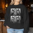 Cool Horse Sunglasses Photobooth Farm Animal Stallion Women Sweatshirt Unique Gifts