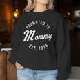 Cute 1St Time Mom Est 2026 New Mom New First Women Sweatshirt Personalized Gifts