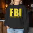 Fbi Bidenの指示に従うアパレル 面白い 男性 女性 レディーススウェットシャツ 面白い贈り物