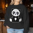 Panda Lover 幼児 女の子 男の子 トゥイーン キッズ かわいいパンダ ユース レディーススウェットシャツ 面白い贈り物