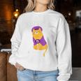 卒寿祝い 猫 ねこ ちゃんちゃんこ 男性 女性 猫好き 90歳 Cat Days Best Days レディーススウェットシャツ 面白い贈り物