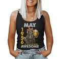 70Th Birthday Raccoon Beer May 1956Intage 70 Years Old レディースタンクトップ