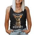 Chihuahua Mommy チワワ ママ ママ 母の日 ママ おもしろ チワワ レディースタンクトップ