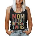 Mom Of The Birthday Twins Family Matching Bday Party Women Tank Top