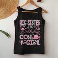 Big Sister Of The Birthday Cow Girl Rodeo Cowgirl Birthday Women Tank Top Unique Gifts