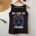 Bigtone Gap バージニア Usa クマと花のデザイン 長袖tシャツ レディースタンクトップ 面白い贈り物