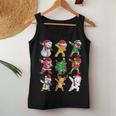 Christmas Squad Santa Dabbing Elf Family Matching Boys Girls Women Tank Top Personalized Gifts