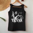 Coltrane Jazz Wisdomaxophonist Musician 1色 レディースタンクトップ 面白い贈り物