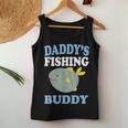 Daddy's Fishing Buddyon Daughter ギフトtシャツ レディースタンクトップ 面白い贈り物