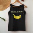 Dolce And Banana ファニーキュートグラフィックデザインバナナtシャツ レディースタンクトップ 面白い贈り物