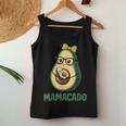 Mamacado Pregnant Avocado Mom Pun レディースタンクトップ 面白い贈り物