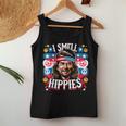 Imell Hippies Peace 4Th Of July For Hippie レディースタンクトップ 面白い贈り物