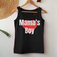 Mama's Boy おもしろグッズ服 レディースタンクトップ 面白い贈り物