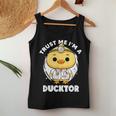 Trust Me I'm A Ducktor Duck Nurse 小児科医 レディースタンクトップ 面白い贈り物