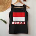 インドネシア国旗 アンティーク調 ナショナル インドネシア 男性 女性 キッズ レディースタンクトップ 面白い贈り物