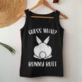 面白いイースタージョークguess What Bunny Butt メンズ レディース レディースタンクトップ 面白い贈り物