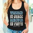 Baptism Christian Baptized Washed In Grace Acts 22 Women Tank Top Gifts for Her Baptism Christian Baptized Washed In Grace Acts 22 Women Tank Top Gifts for Her
