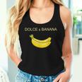 Dolce And Banana ファニーキュートグラフィックデザインバナナtシャツ レディースタンクトップ 彼女への贈り物