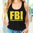 Fbi Bidenの指示に従うアパレル 面白い 男性 女性 レディースタンクトップ 彼女への贈り物