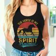 The Horse Is Mypirit アニマルシャツ entage Horse レディースタンクトップ 彼女への贈り物