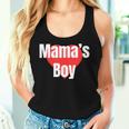 Mama's Boy おもしろグッズ服 レディースタンクトップ 彼女への贈り物