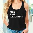 Mom I Am A Rich Man I Am The Boss Man Top Entrepreneur レディースタンクトップ 彼女への贈り物
