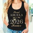 Proud Abuela Of A 2026 シニア 卒業 長袖tシャツ レディースタンクトップ 彼女への贈り物