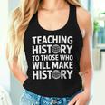 History Teacher Appreciation Teachingocialtudies レディースタンクトップ 彼女への贈り物