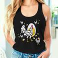 Vintage Roseanne Chicken Roseanne Rooster And Egg Women Tank Top Gifts for Her