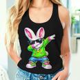かわいい アニメ ダビングバニー ウサギ ハッピー イースター 男の子 女の子 キッズ レディースタンクトップ 彼女への贈り物