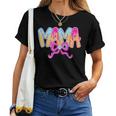 Baseball Mama Drip Ice Cream Baseball Mom Mother's Day Women T-shirt