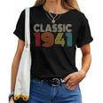 Classic 1941Intage 1941 Womenintage Year Birthday レディースTシャツ