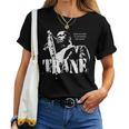 Coltrane Jazz Wisdomaxophonist Musician 1色 レディースTシャツ