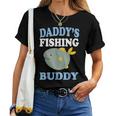 Daddy's Fishing Buddyon Daughter ギフトtシャツ レディースTシャツ