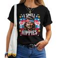 Imell Hippies Peace 4Th Of July For Hippie レディースTシャツ