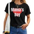 Mama's Boy おもしろグッズ服 レディースTシャツ