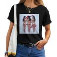 Pinup Girl 男性用 「Seeing Triple」 長袖tシャツ レディースTシャツ