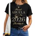 Proud Abuela Of A 2026 シニア 卒業 長袖tシャツ レディースTシャツ