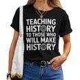History Teacher Appreciation Teachingocialtudies レディースTシャツ