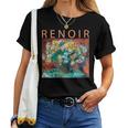 ルノワール 面白いtシャツ 名作アート 菊の花 絵画 メンズ レディース 面白い 服 美術 おもしろ レディースTシャツ