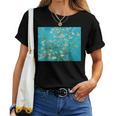 ヴィンセント・ファン・ゴッホ、アーモンドの花 レディースTシャツ