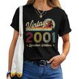 ヴィンテージ 2001 25歳の誕生日プレゼント 男性 女性 25歳 レディースTシャツ