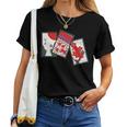 日本の伝統工芸品 花札 男性 女性 長袖tシャツ レディースTシャツ