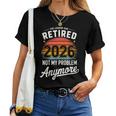 退職 2026年 面白い 退職 グラフィック 女性 男性 退職 長袖tシャツ レディースTシャツ