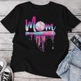 Baseball Mom Ice Cream Drip Mother's Day Baseball Mama Women T-shirt Funny Gifts