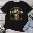 Call Me Old Fashioned Whiskey カクテル ドリンク ミクソロジスト レディースTシャツ 面白い贈り物