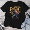 Cool Girls Breakdancing & Hip Hop Music Dancers Graffiti レディースTシャツ 面白い贈り物