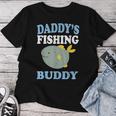 Daddy's Fishing Buddyon Daughter ギフトtシャツ レディースTシャツ 面白い贈り物
